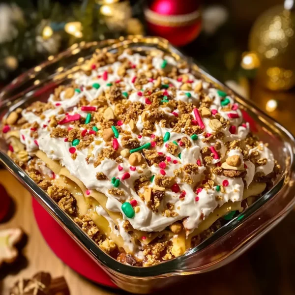 Christmas Cookie Lasagna Recipe