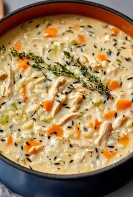Creamy Chicken and Rice Soup Recipe