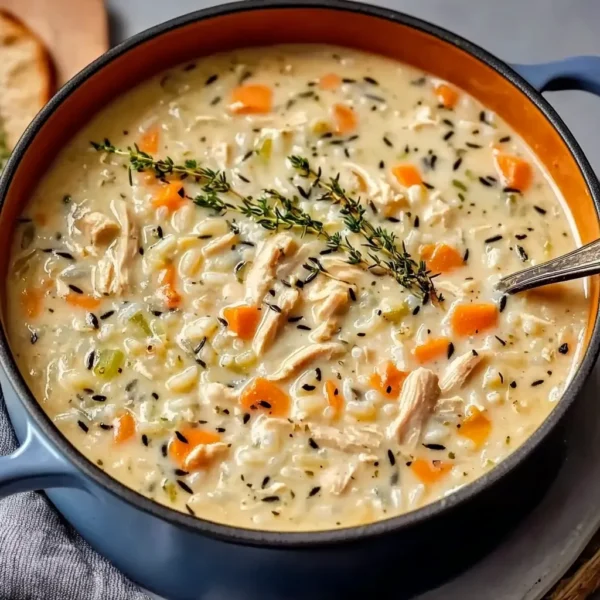 Creamy Chicken and Rice Soup Recipe