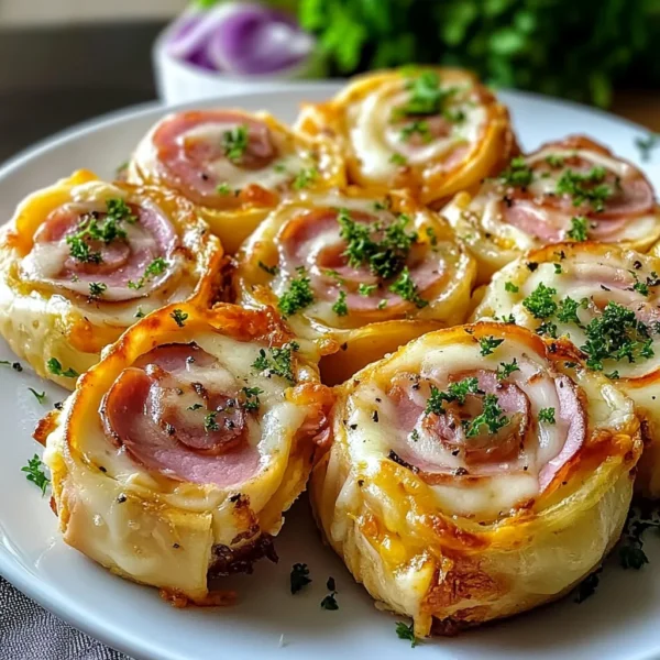 HAM & CHEESE PINWHEELS