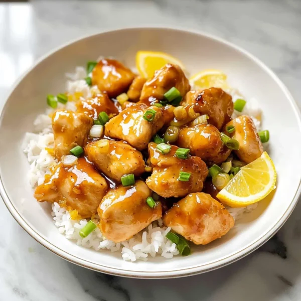 LEMON CHICKEN (CHINESE STYLE)