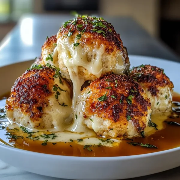 Parmesan Cloud Chicken Bombs