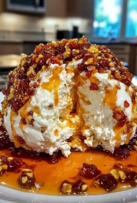 Sweet & Spicy Pepper Jelly Cheese Ball