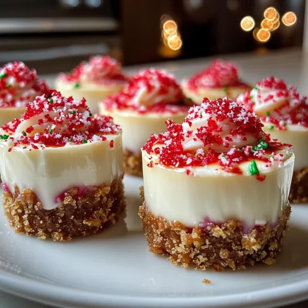 Tantalizing No-Bake Mini Christmas Cheesecakes in 3 Hours Flat