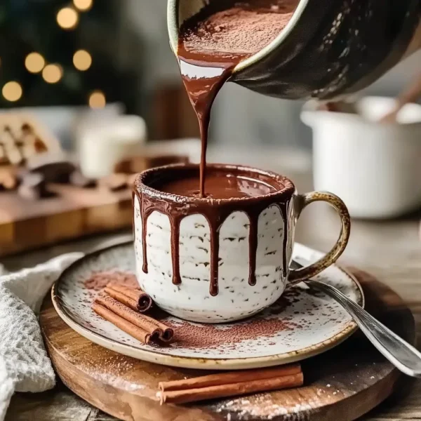 Vanilla Cinnamon Hot Chocolate Recipe