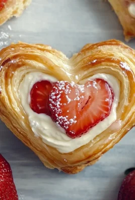 Vegan Strawberry Cream Danish - Easy Recipe