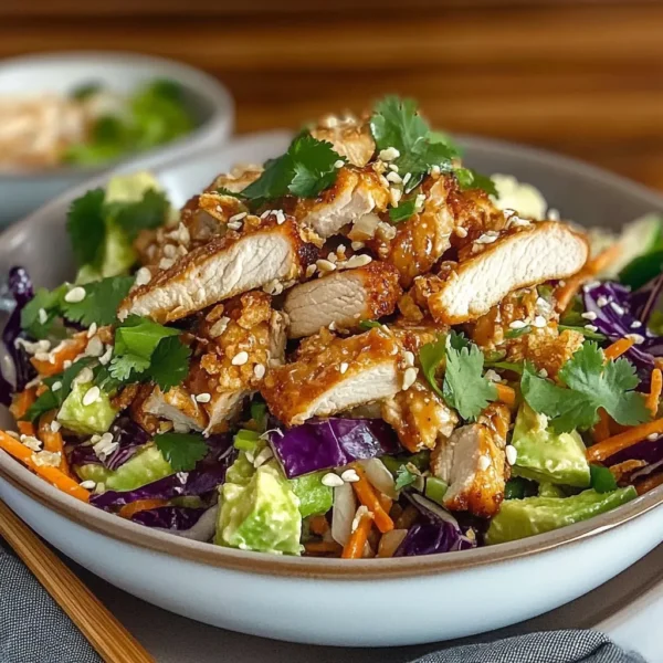 Asian Chicken Crunch Salad