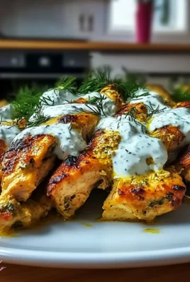 Chicken Shawarma with Yogurt Sauce