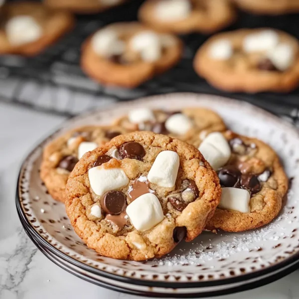 Chocolate Chip Marshmallow Cookies