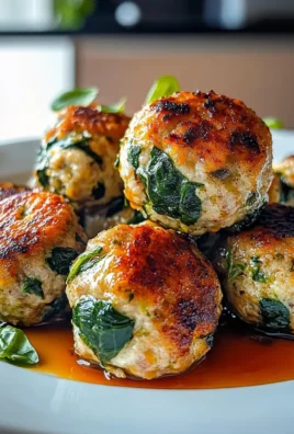 Delicious Spinach Garlic Meatballs Recipe for Healthy Eating!