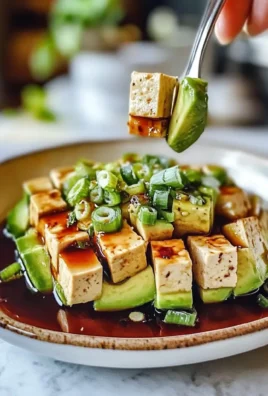 Delicious Tofu Avocado Salad for a Fresh Flavor Boost