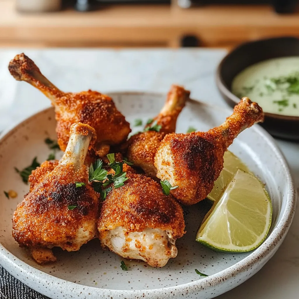 Easy Baked Chicken Lollipops - Crispy & Delicious