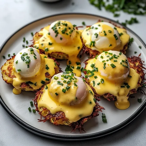 Easy Latke Eggs Benedict: A Unique Twist on Breakfast!