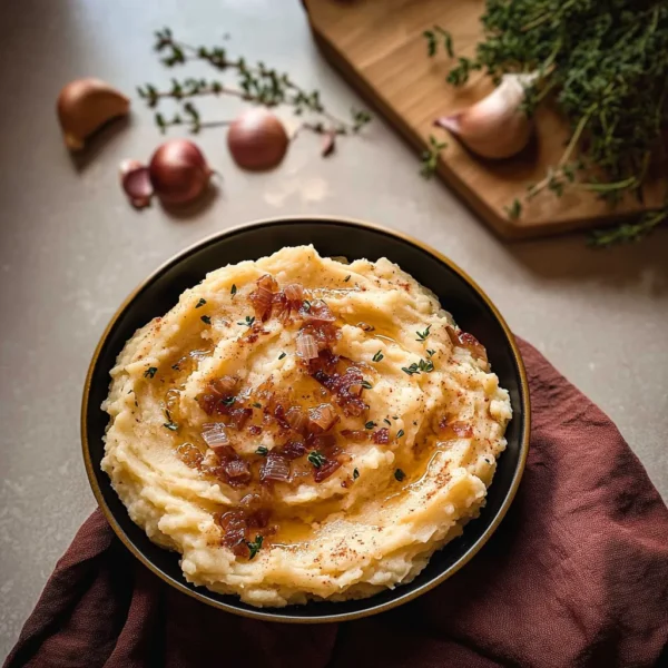 French Onion Mashed Potatoes