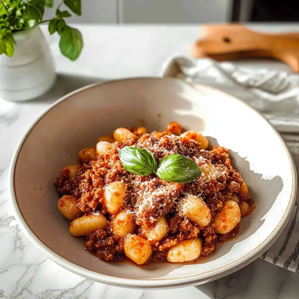 Gnocchi Bolognese Recipe - Quick & Easy Dinner