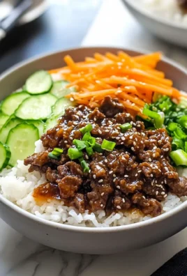 Korean Beef Bowls
