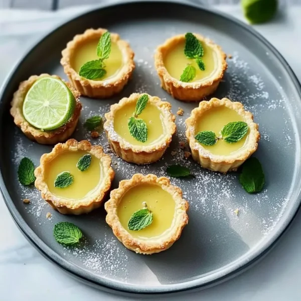 Lime, Mint and Rum Tarts: A Refreshing Twist on Dessert
