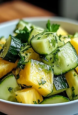 Refreshing Pineapple Cucumber Salad: A Summer Delight