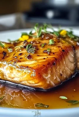 Salmon with Brown Sugar Glaze