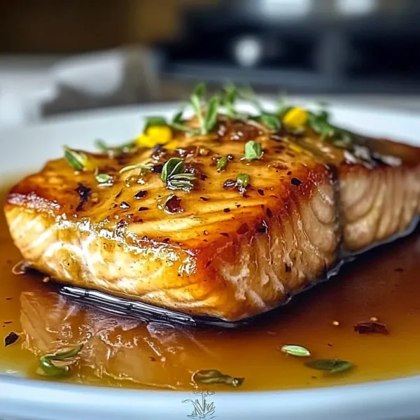 Salmon with Brown Sugar Glaze