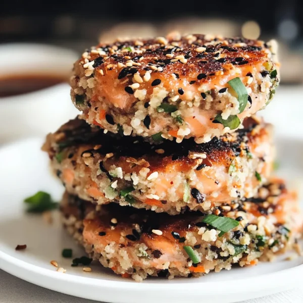 SESAME CRUSTED SALMON PATTIES - A DELIGHTFUL 15-MINUTE MEAL