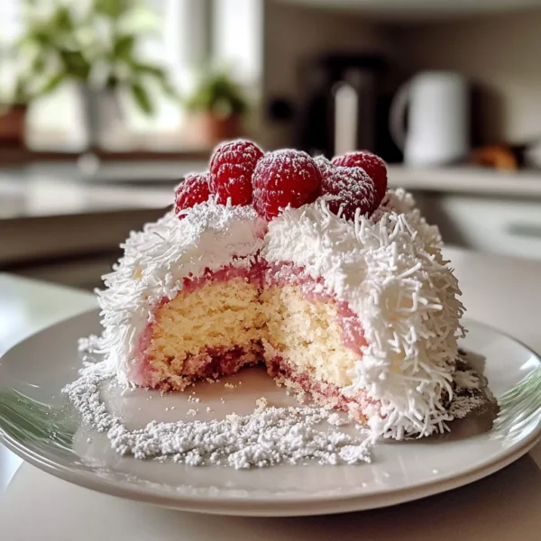 SNOWBALL CAKE RECIPE