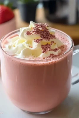 Strawberry Hot Chocolate