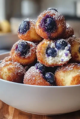 Air Fryer Blueberry Cottage Cheese Donut Holes: A Healthy, Bite-Sized Treat