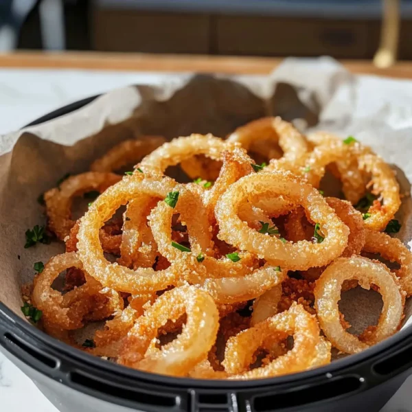 Air Fryer Crispy Onions recipe