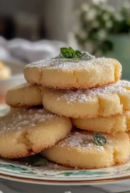 Buttery Melt-in-Your-Mouth Tea Party Shortbread Cookies Easy Homemade Recipe