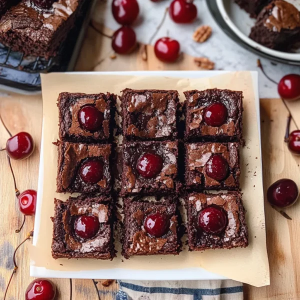 Cherry Chocolate Brownies
