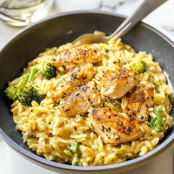 Chicken and Orzo