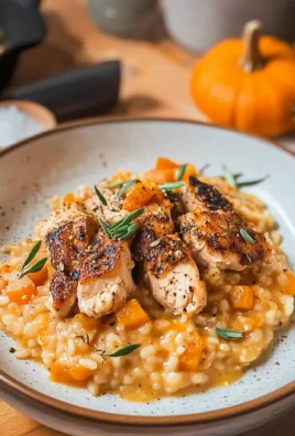 Chicken and Pumpkin Risotto