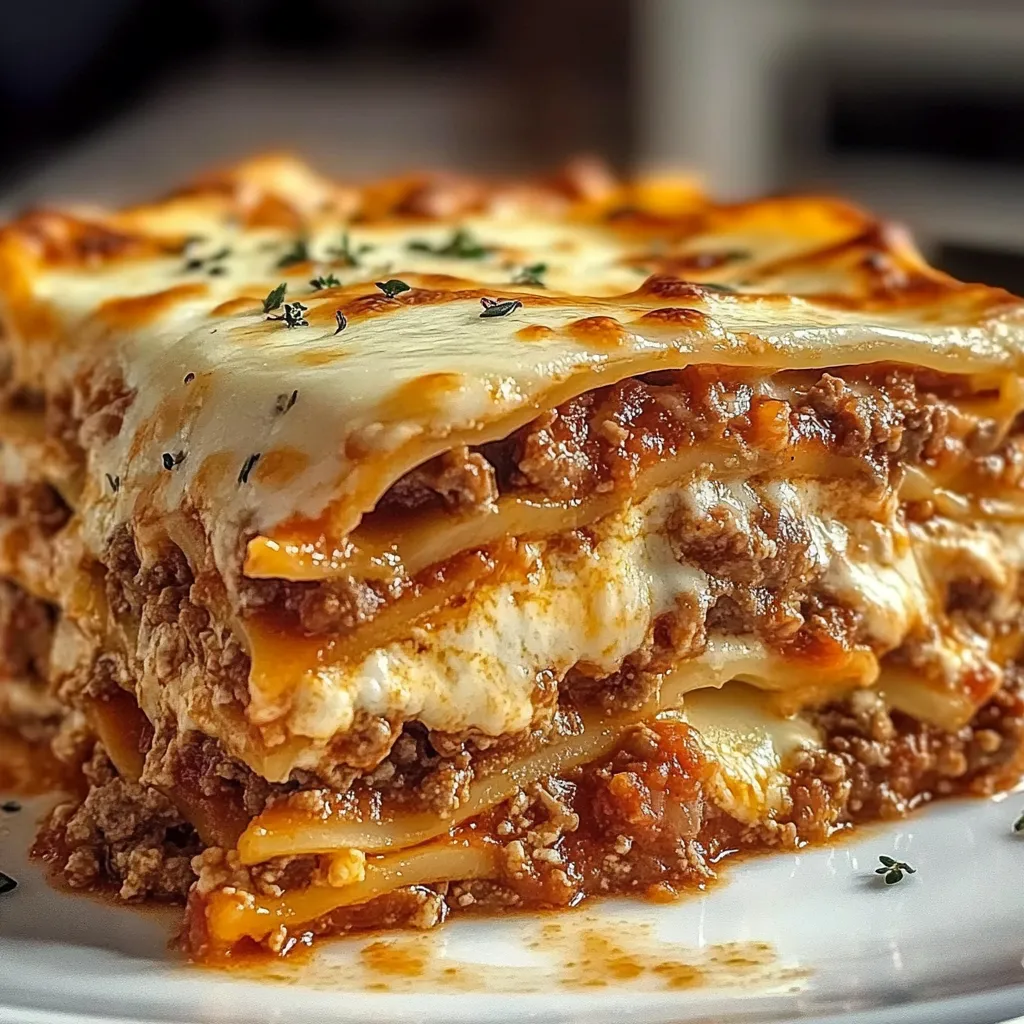Classic Beef Lasagna Layers That Make Your Heart Sing