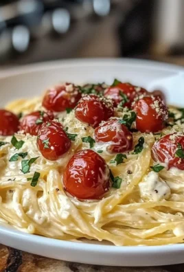 Creamy Boursin Cheese Pasta Recipe with Juicy Cherry Tomatoes Made Easy