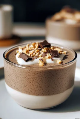 Creamy Peanut Butter Cup Chia Pudding