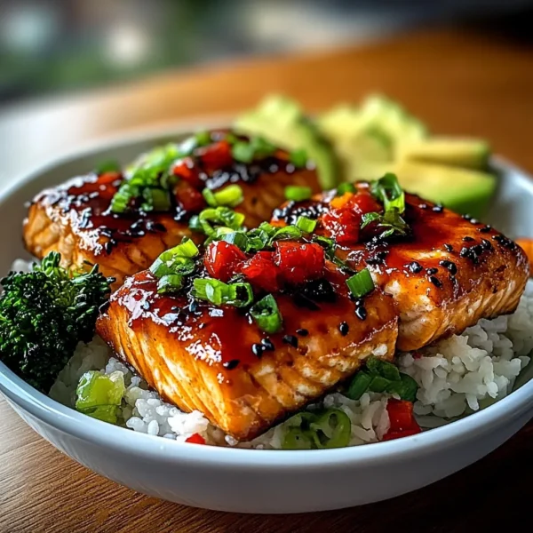 DELICIOUS 20-MINUTE TERIYAKI SALMON BOWLS FOR BUSY WEEKNIGHTS