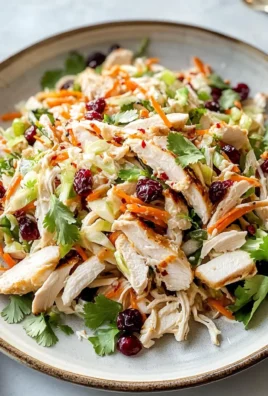 Delicious Asian Chicken Cranberry Salad Recipe for Refreshing Flavor