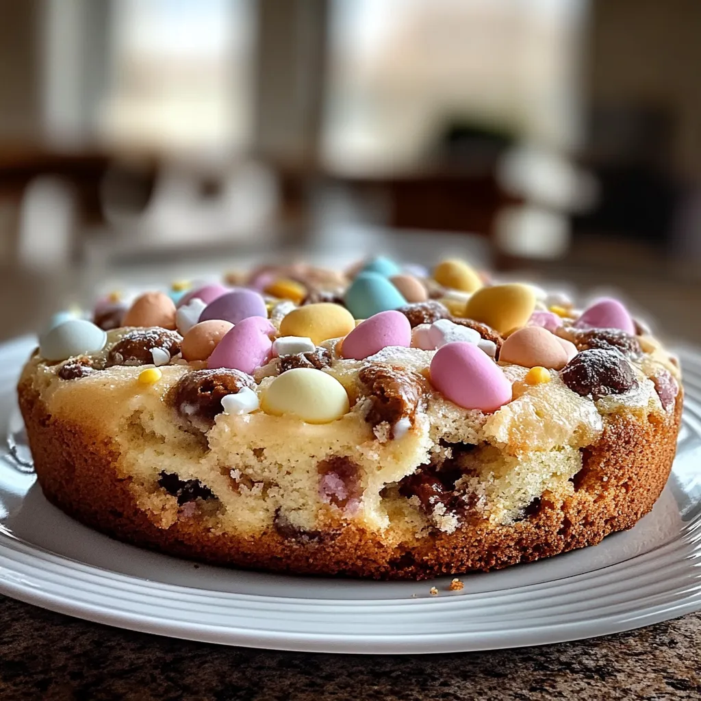 DELICIOUS EASTER COOKIE CAKE TO BRIGHTEN YOUR CELEBRATION