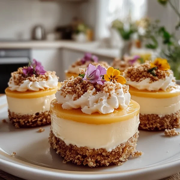 DELICIOUS EASTER NO-BAKE MINI CHEESECAKES FOR FESTIVE JOY
