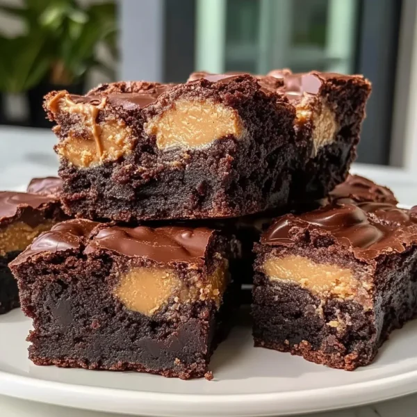 Fudgy Reese’s Peanut Butter Cup Brownies Recipe 5 Easy Steps to Perfect Homemade Treats