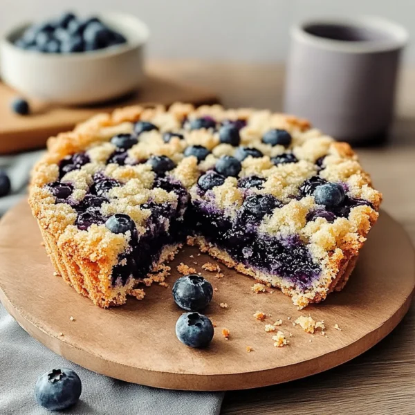 German Blueberry Cake - A Slice of Joy in Every Bite