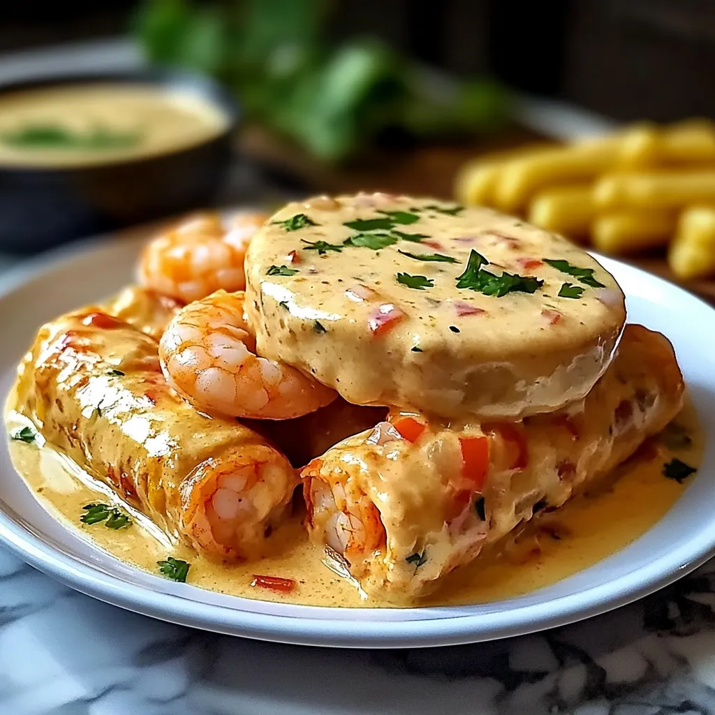 Indulge in Crab Shrimp Queso Fajita Rolls Tonight!