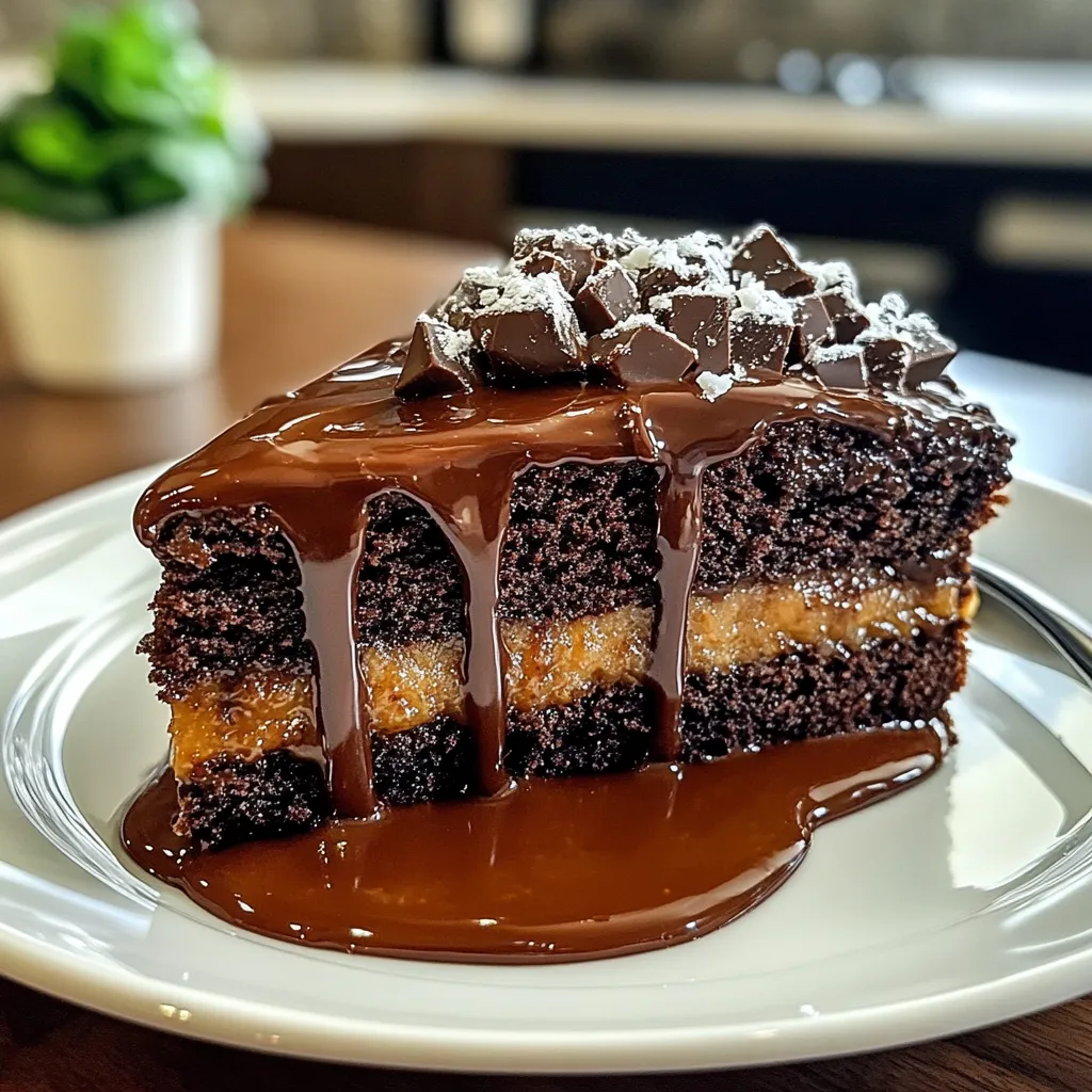 IRRESISTIBLE TAURUS CHOCOLATE CARAMEL CAKE FOR SWEET LOVERS