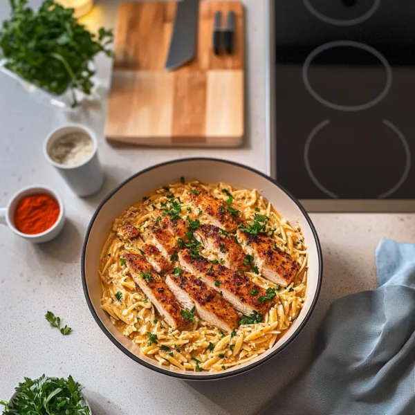 Marry Me Chicken Orzo