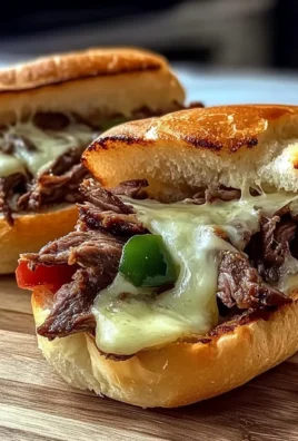 Savory Philly Cheesesteak Recipe Easy Homemade Juicy Ribeye and Melted Provolone Delight