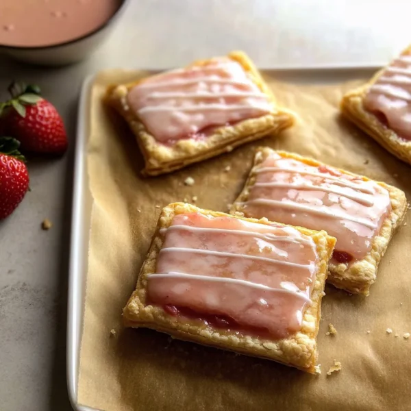 Strawberry Rhubarb Pop Tarts Recipe