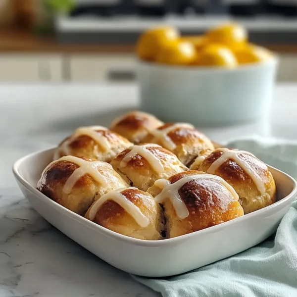 Sweet Einkorn Hot Cross Buns