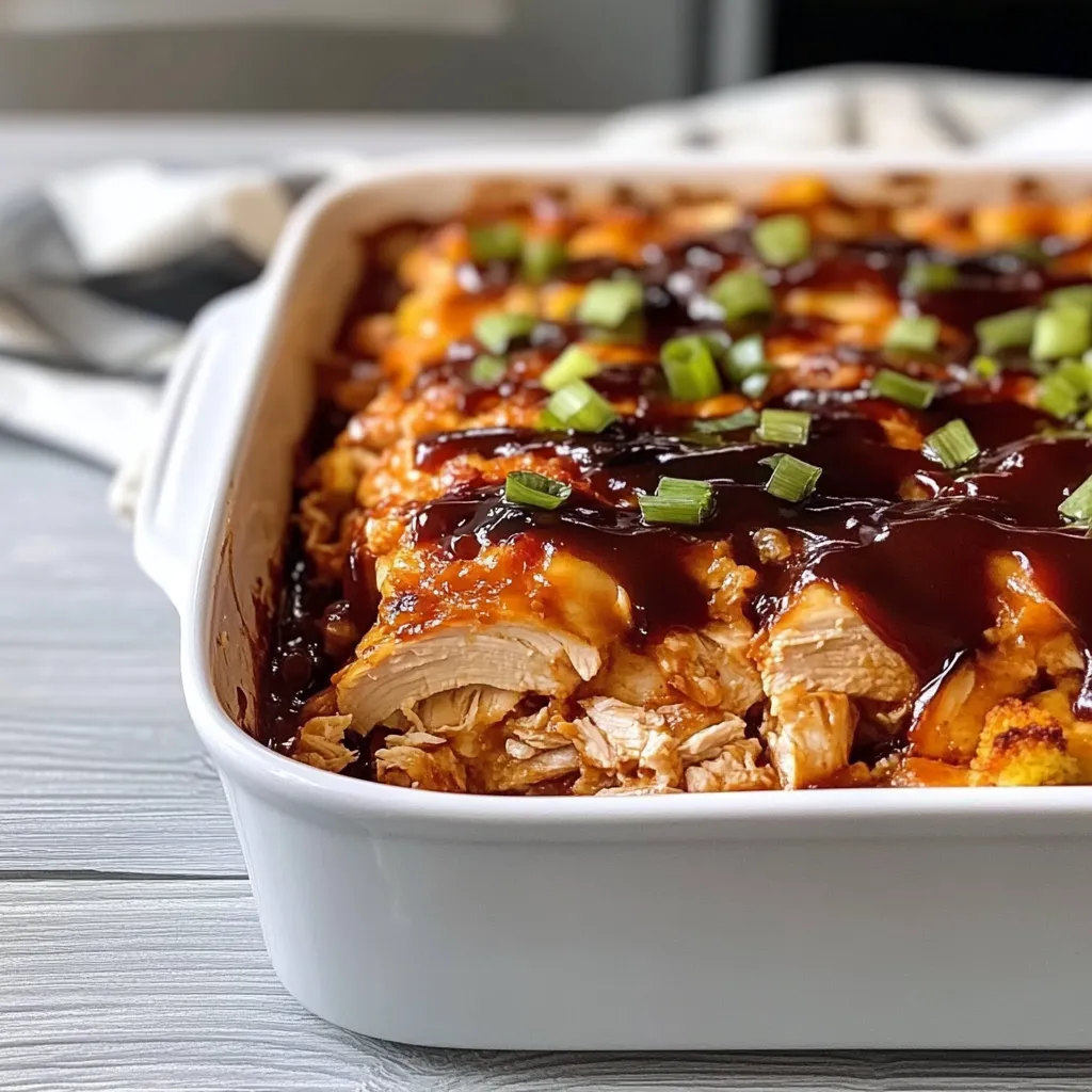 Whole30 BBQ Chicken Casserole