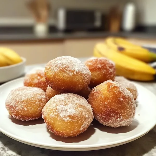 Banana Donut Holes: Indulge in a Guilt-Free Treat!